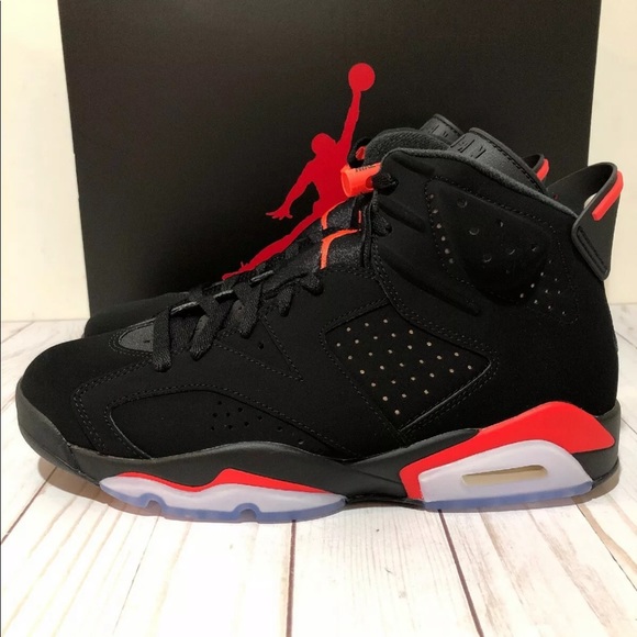 🔴SOLD🔴Nwt w/box, receipt Men’s Jordan 6 Infrare - Picture 3 of 8